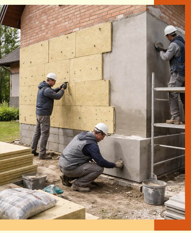 Утепление частного дома в Лянторе под ключ от 7678 руб/м2 — недорого | ТепломастерЛнт