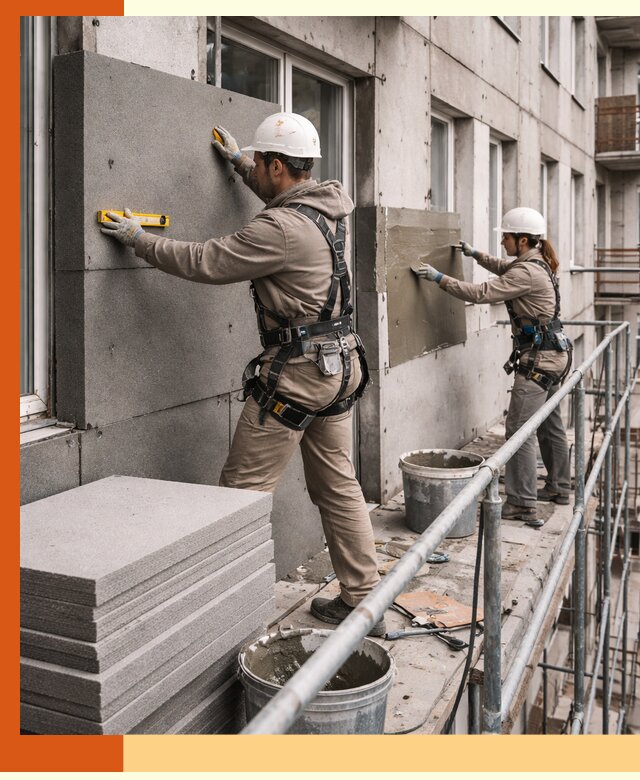 Утепление квартиры снаружи под ключ в Лянторе