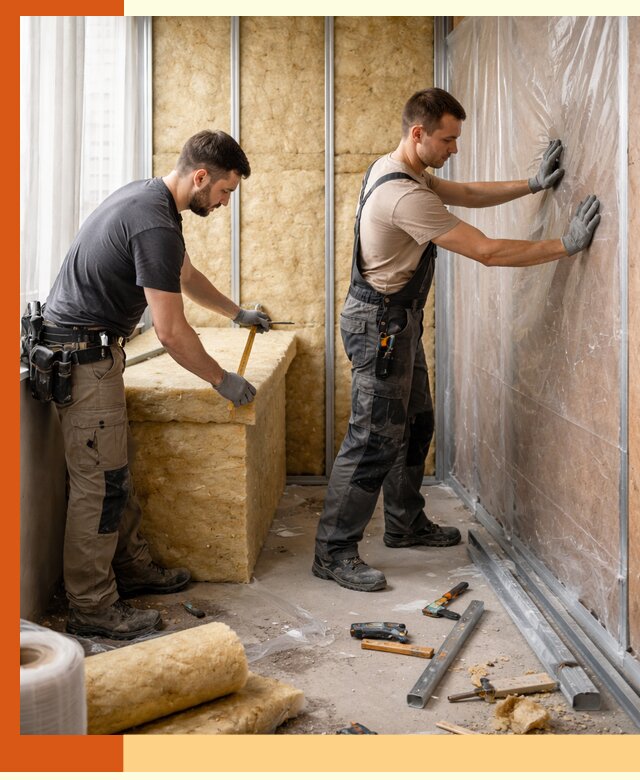 Профессиональное утепление лоджии в Лянторе эффективно и надежно