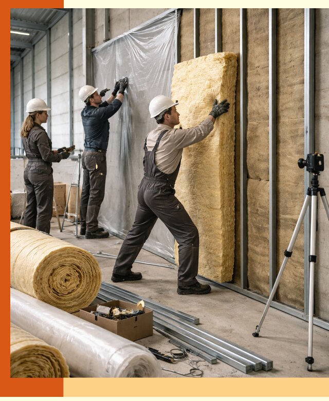 Утепление складского терминала в Лянторе профессионально и надёжно