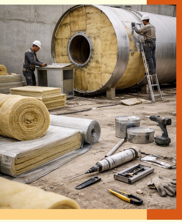 Утепление резервуара с топливом в Лянторе от 28152 руб. под ключ | ТепломастерЛнт