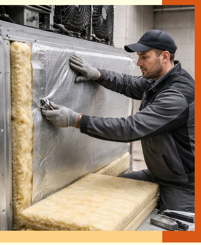 Утепление холодильного агрегата в Лянторе от 8701 руб. под ключ | ТепломастерЛнт