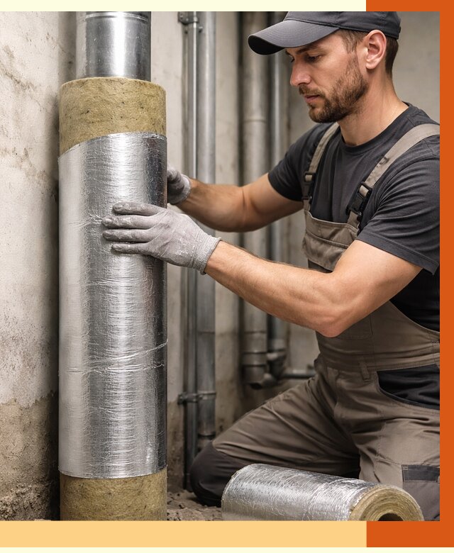 Шумоизоляция труб в Лянторе от 1228 руб. — шумоподавление и звукоизоляция труб | ТепломастерЛнт