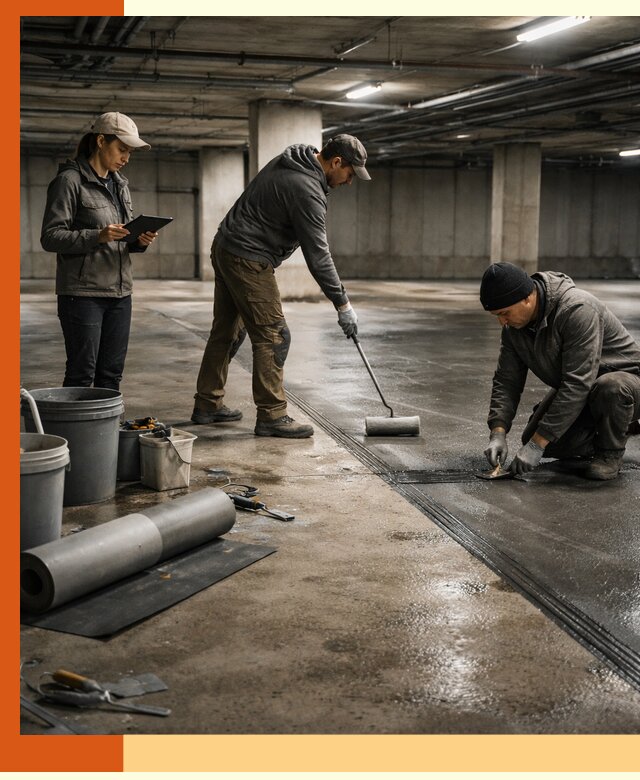 Гидроизоляция паркинга в Лянторе: качественная защита зданий