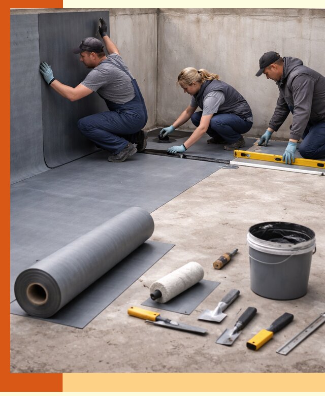 Гидроизоляция бассейна под ключ в Лянторе — надежная защита и герметизация