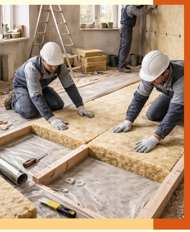 Восстановление теплоизоляции в Лянторе от 8701 руб. — ремонт утепления под ключ | ТепломастерЛнт