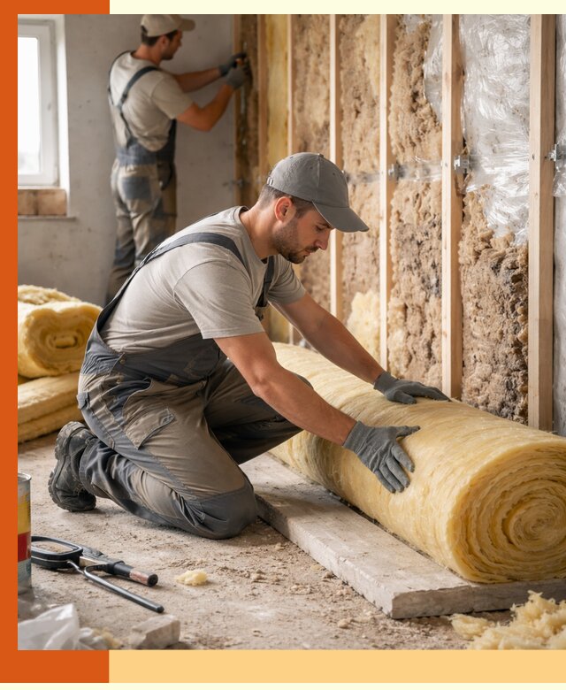 Восстановление теплоизоляции зданий и конструкций в Лянторе