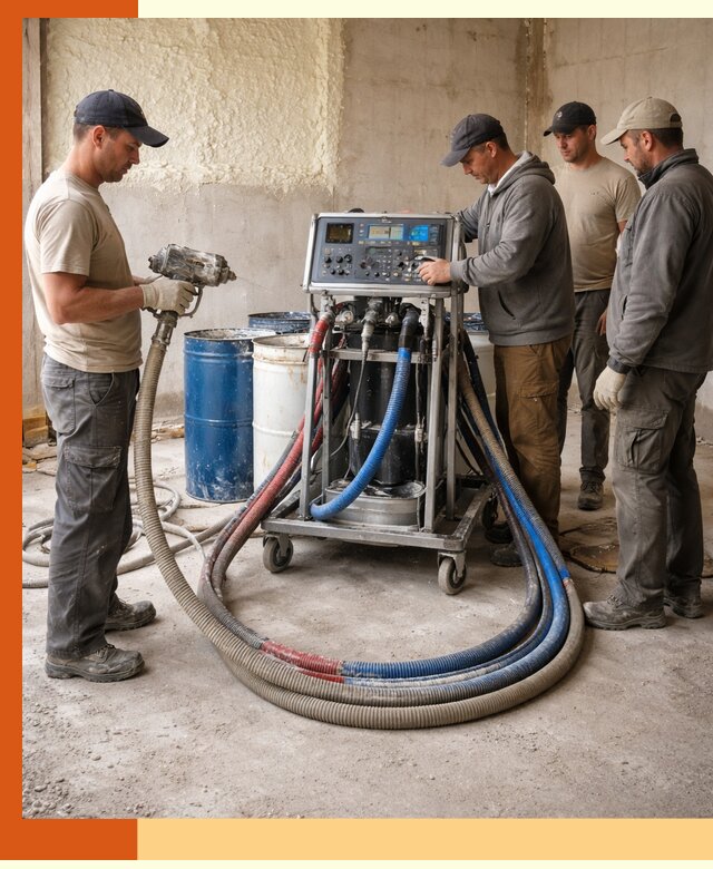 Аренда установки для напыления ППУ в Лянторе на выгодных условиях